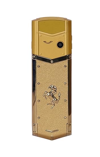 Snexian All-New Bold V1 Modern Premium Design Dual Sim |Keypad Mobile| with 1.8" Display |Attractive Design|Voice Changer|BT Dialer| Call Recording|Long Lasting Battery|FM|Camera|Feature Phone| Gold