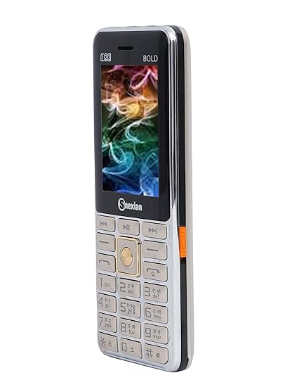 All-New Bold 10K Boom Speaker Dual Sim |Keypad Mobile| with 2.8" Large Display | Speaker | BT Dialer| Voice Changer |Auto Call Recording|Powerful 3000Mah Battery|FM|Camera|Feature Phone| Gold