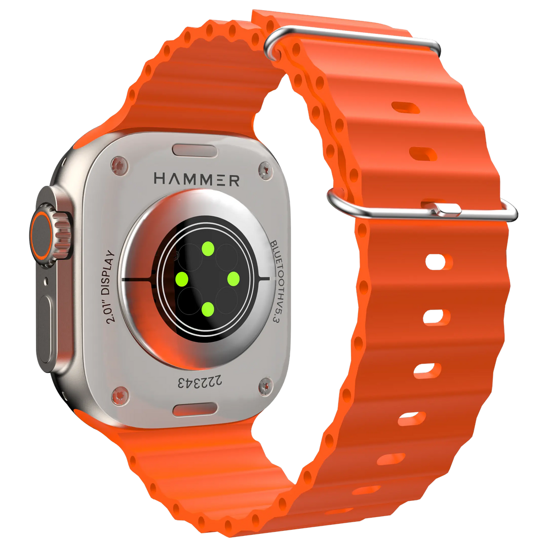 Hammer Ultra Classic with 2.01"  Largest Display Bluetooth Calling Smartwatch