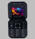Load image into Gallery viewer, Keypad 18 Rock X Flip Dual Sim Keypad Mobile with 1.8&quot;Display Flip/Fold Call &amp; SMS  (Black)
