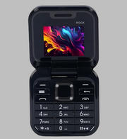 Keypad 18 Rock X Flip Dual Sim Keypad Mobile with 1.8