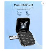 Load image into Gallery viewer, Keypad 18 Rock X Flip Dual Sim Keypad Mobile with 1.8&quot;Display Flip/Fold Call &amp; SMS  (Black)
