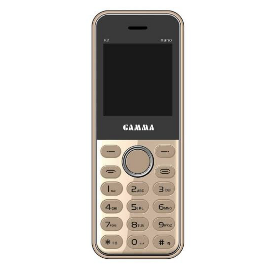 Gsm Feature Phones Gamma k2 card phone, Screen Size: 1.44