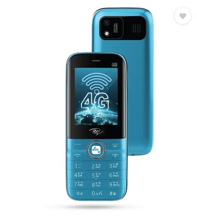 itel Magic X Pro 4G| 2500mAh Big Battery| Expandable Storage upto 64GB  (Blue)