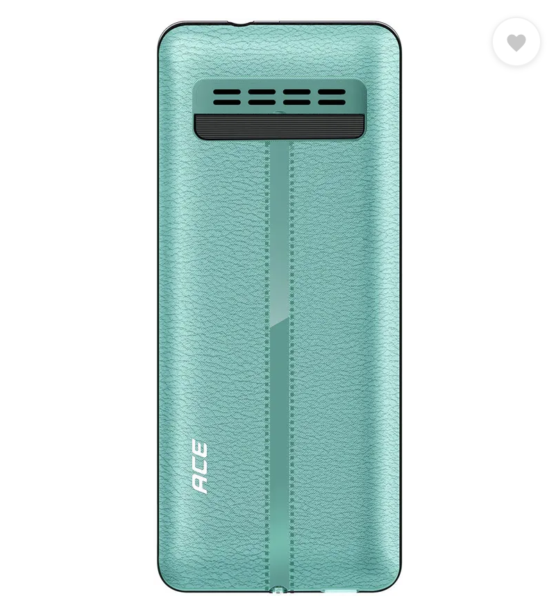 itel Ace2 Heera | King Talker | Auto Call Recording | Expendable Storage32GB  (Pure Green)