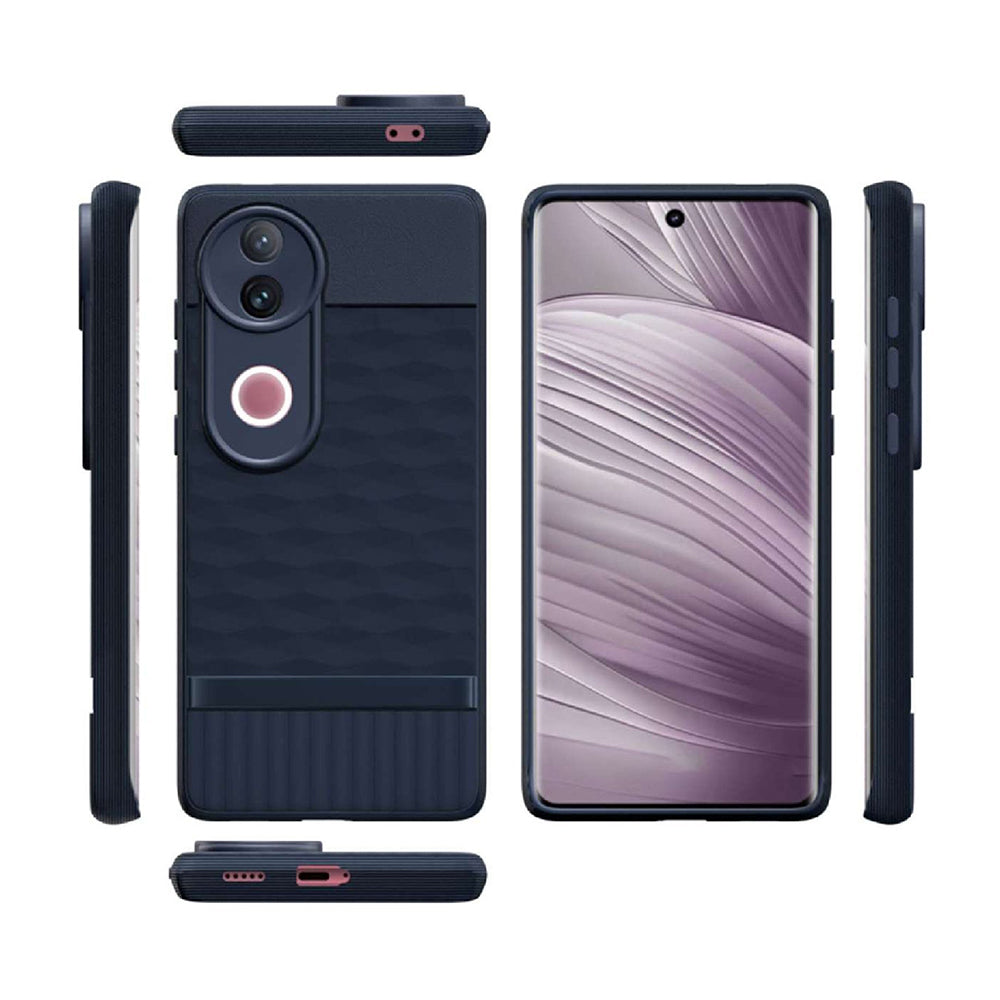 Vivo V50 Luxury TPU Soft Flexible Shockproof Bumper Full Camera Protection Case