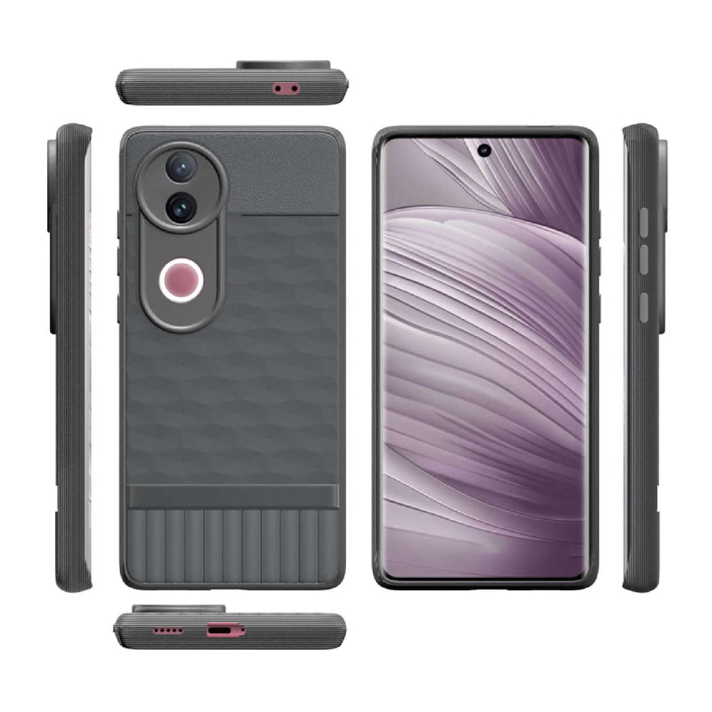 Vivo V50 Luxury TPU Soft Flexible Shockproof Bumper Full Camera Protection Case